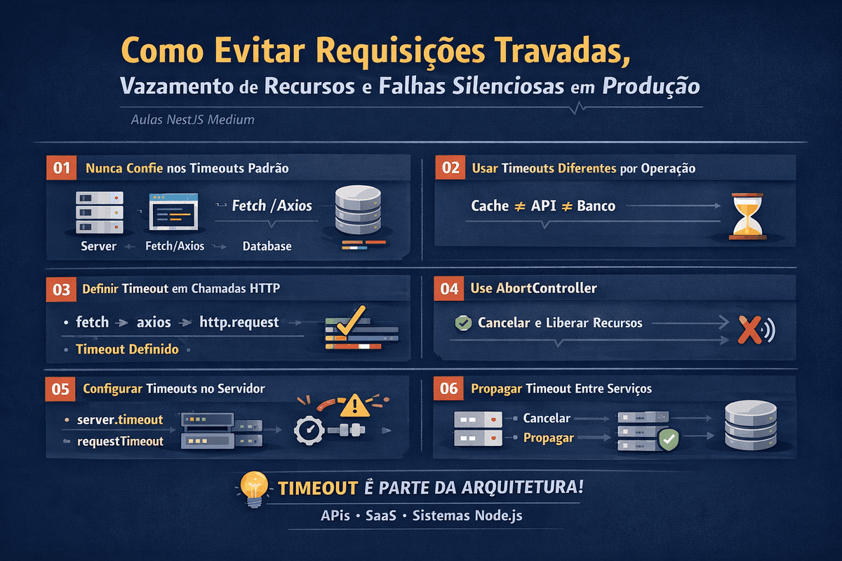 Como evitar requisições travadas, vazamento de recursos e falhas silenciosas em produção