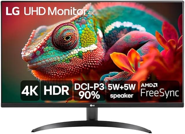 Monitor LG UHD 4K - Tela de 32, 4K, DCI-P3 90%